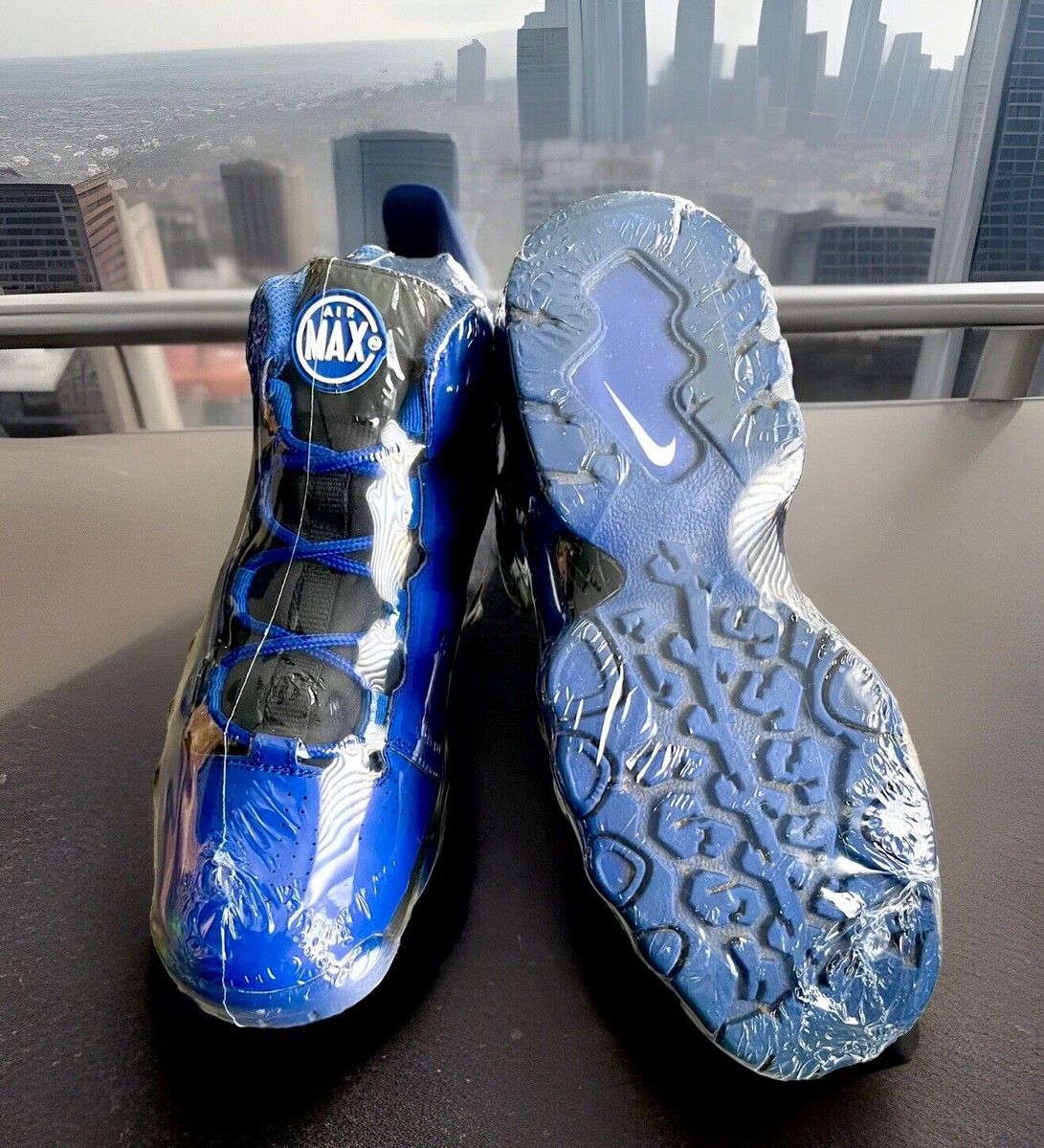 NIKE AIR MAX2 CB 94 FOAMPOSITE SNEAKERS GAME-ROYAL /BLACK