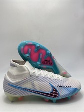 Nike ZM Superfly 9 Elite SG-PROAC P White Blue Pink FD0246 146 Men's Size 8