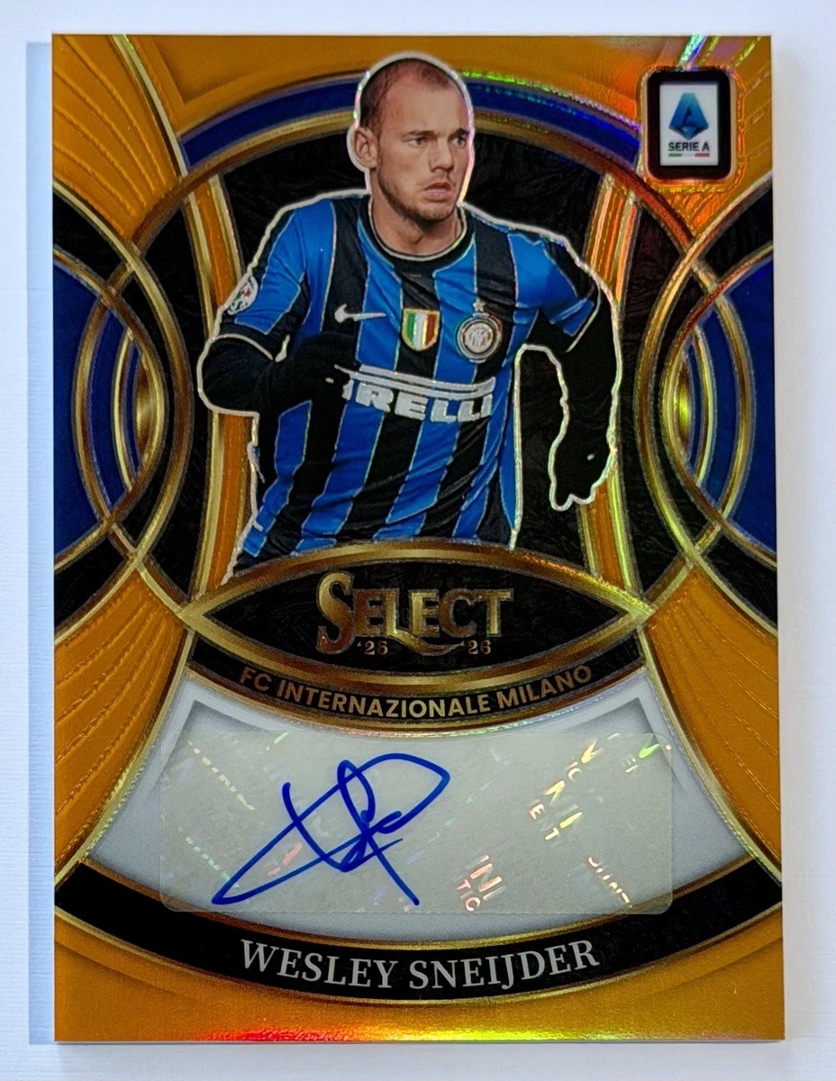 Panini Soccer Inter Milan Autographed Sports Trading Cards