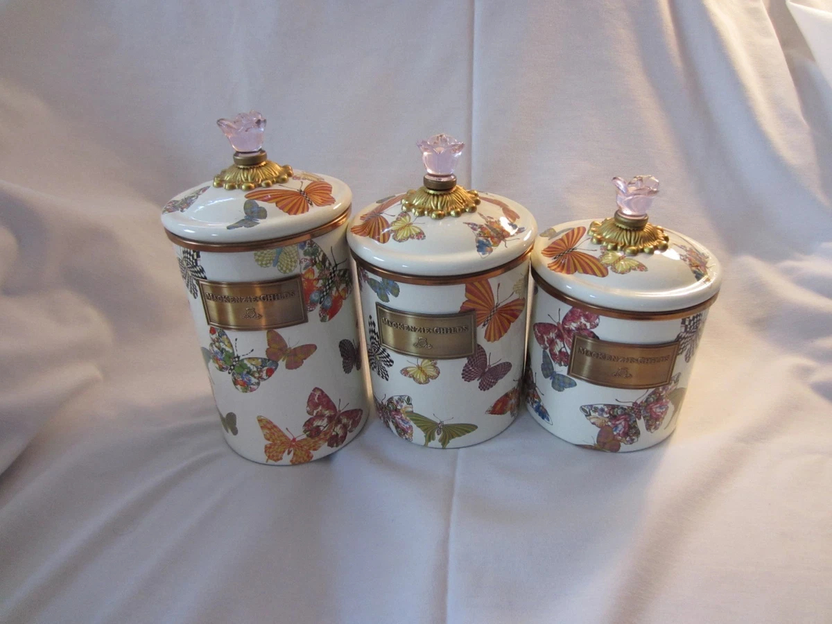 MacKenzie-Childs Enamel Kitchen Canisters & Jars for sale | eBay