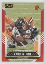 2021 Score Red Kareem Hunt #109 0ea9