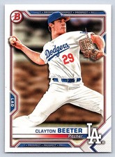 CLAYTON BEETER  DODGERS  DODGERS  2021 BOWMAN PROSPECTS #BP-16