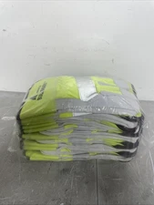 BullShark™ 1100HV Hi-Viz Lime Premium Leather Gloves 12 Pair Size Large