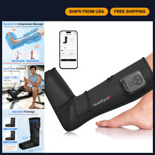 Cordless Air Compression Leg Massager for Circulation Relief - 1 Pack, Comfy  P