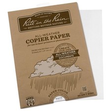 Rite In The Rain Weatherproof Laser Printer Paper, 8.5" x 11", 20 White, 50 She