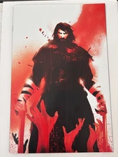 BRZRKR #6 1:25 VIRGIN VARIANT NEAR MINT 2021 GARBETT COVER BOOM STUDIOS b-505