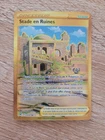 Carte Pokémon Stade En Ruines Gold 215/196 - Origine Perdue EB11 - Neuve FR
