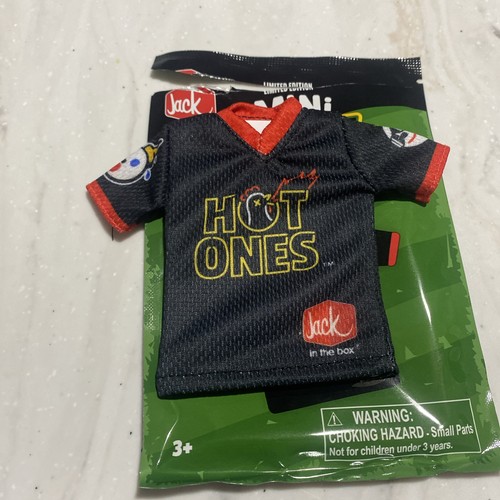 Limited Edition Jack In The Box Mini Jersey Keychain Soccer World Cup HOT ONES
