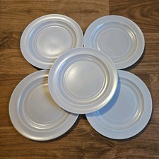 5x BRANKSOME pale pink Side plates 16.5cm