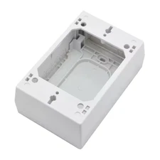Wiremold Non Metallic Wire Series 1-3/4 In. Raceway Device Box, White