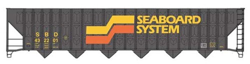 Tolva para astillas de madera Walthers Mainline 910-56362 escala HO 73' RTR Seaboard #432201 | Zustand: New
