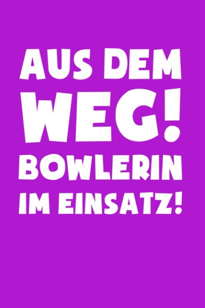 Bowling-Notizbuch A5: Liniert FüR-image