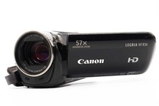 Canon Legria HF R56 HD SD Card Digital Video Camera Camcorder - Tested Bundle Ex