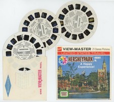 Hershey Park Hershey PA 1974 View-Master Reels #A-637 with Copy Front Envelope