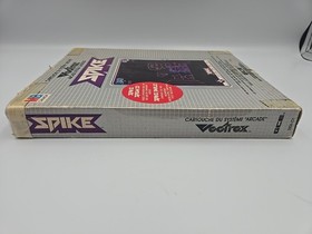 Spike - GCE Vectrex Video Game - Tested  W Box & Overlay - See Description