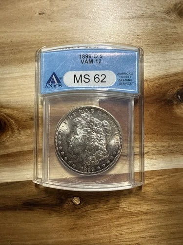 1899-O VAM-12 Morgan Dollar ANACS MS62