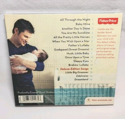 Nick Lachey A Father's Lullaby Deluxe Edition CD Fisher-Price New