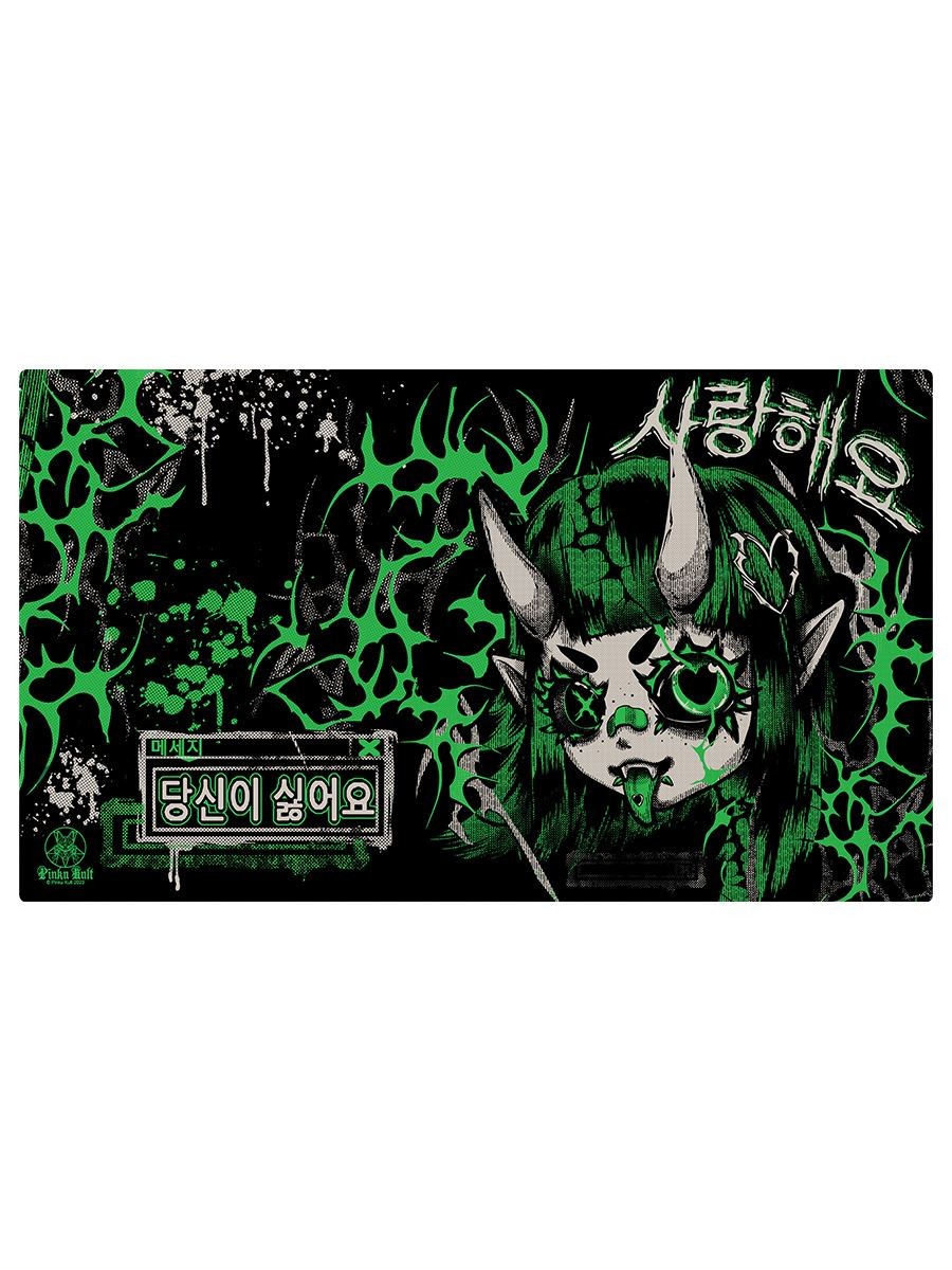 Pinku Kult Love And Hate XL Mouse/Desk Mat