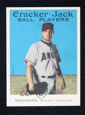 2004 Topps Cracker Jack Mini Blue Jarrod Washburn #139 09gu