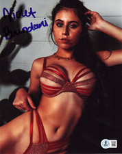 Hot Sexy Violet Brandani Signed 8x10 Photo Adult Star Autograph Beckett Hologram