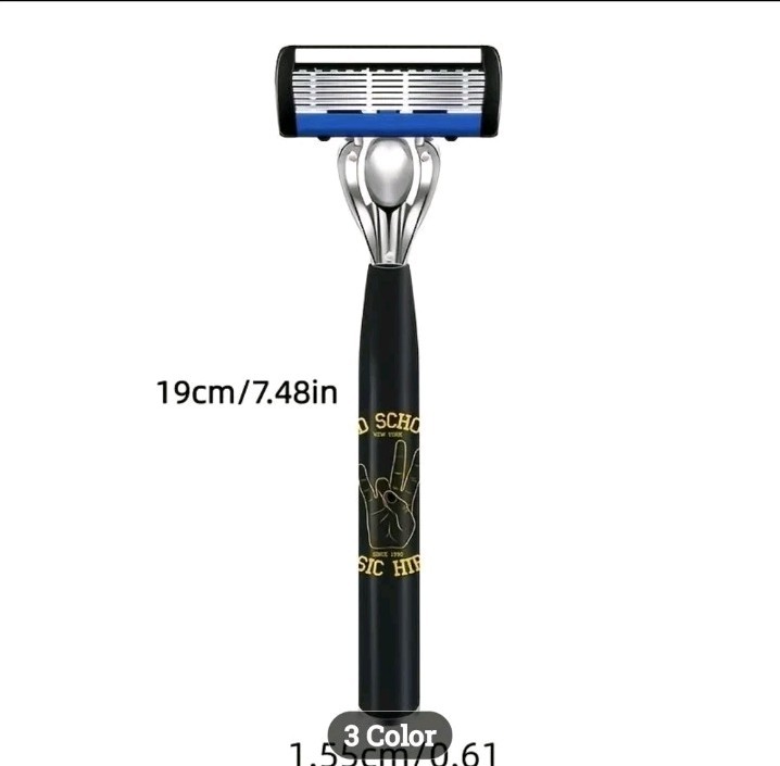 2 Handles And 36 Blades, Men'S Safety Razor, Perfect for Shaving And Grooming 