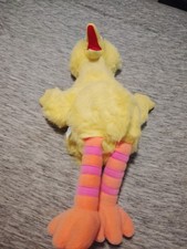 Vintage 1986 Sesame Street Talking Big Bird Plush Pull-String 21" TESTED WORKS