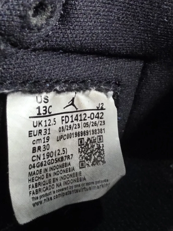 Nike Air Jordan 1 Retro Alto "Royal Reimagined" 2023 PS Talla 13C FD1412-042 Foto 3 de 4