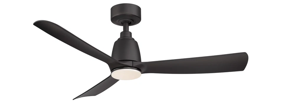 Fanimation Kute 44" Indoor Ceiling Fan in Black - Image 2 of 2
