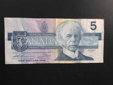 Canada 5 Dollars  1986 Crisp