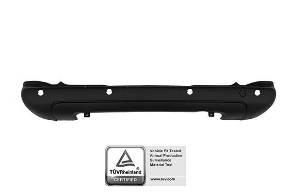 Poliplast 100.10252 StoßStange 7410GE 7410GF Hinten Zentral Mit TÜV®-Gutachten-image
