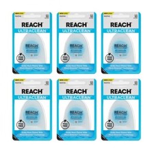 Reach Ultraclean Mint Waxed Dental Floss - 30yd/6pk