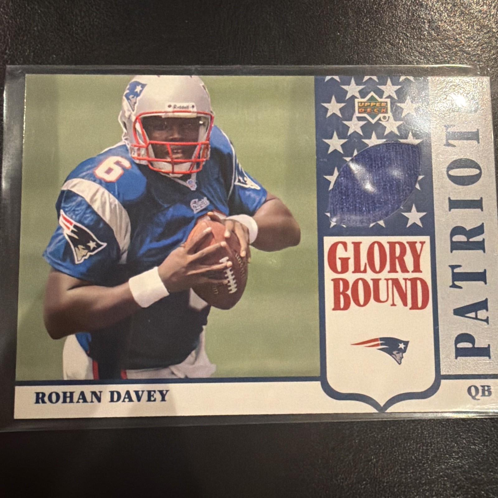 Rohan Davey UD Authentics Glory Bound Jersey #GBJRD Glory Bound Jersey
