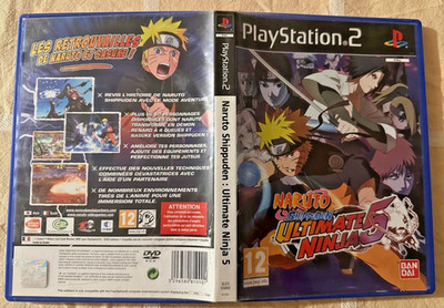 Naruto Shippuden Ultimate Ninja 5 Sony Playstation 2 PS2 Pal French English CIB