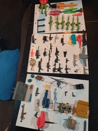 Lot of Vintage 1980-Early 90s GI Joe Parts and Accessories