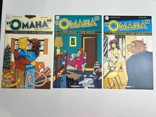 Fantagraphics OMAHA THE CAT DANCER Vol.2 #1, #4 | Vol.1 #11 ~ LOT