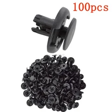 100pcs Radiator Cover Clips 90467-08217 91512-SX0-003 8P21-SL5-200R1 for Honda