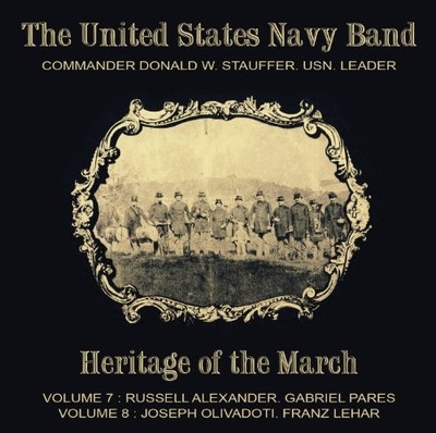 ALEXANDER / PARES / - UNITED STATES NAVY BAND-HERITAGE OF THE MARCH - CD - G3z