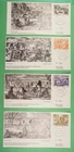 DR WHO 1993 FRENCH POLYNESIA 4 FDC BOULLAIRE ART MAXIMUM CARD R38355