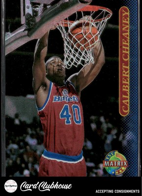 1996-97 Stadium Club Matrix #79 Calbert Cheaney