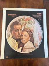 RCA SelectaVision Casablanca CED VideoDisc Jacket Sleeve Collectible Vintage