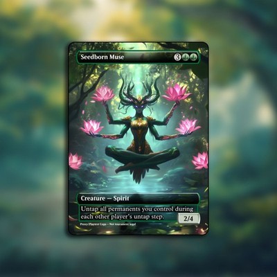 Seedborn Muse MTG Playtest Custom Alt Art Card For Commander 