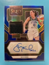Sue Bird – 2024 Select WNBA “Autograph Memorabilia” #AM-SB Blue parallel 19/49