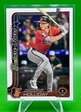 2025 Topps Jackson Holiday  FUTURE STARS Card #220 Orioles