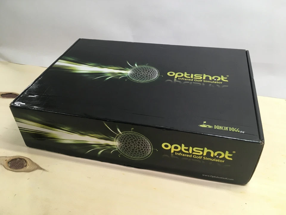 **SISTEMA SIMULADOR DE GOLF INFRARROJO DANCIN' DOGG GOLF OPTISHOT de colección caja abierta Foto 4 de 4