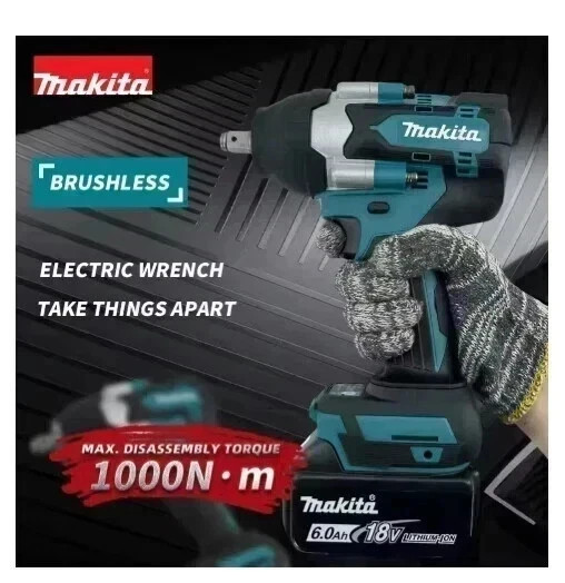 Makita DTW700 Trapano avvitatore a percussione brushless 18 V solo corpo