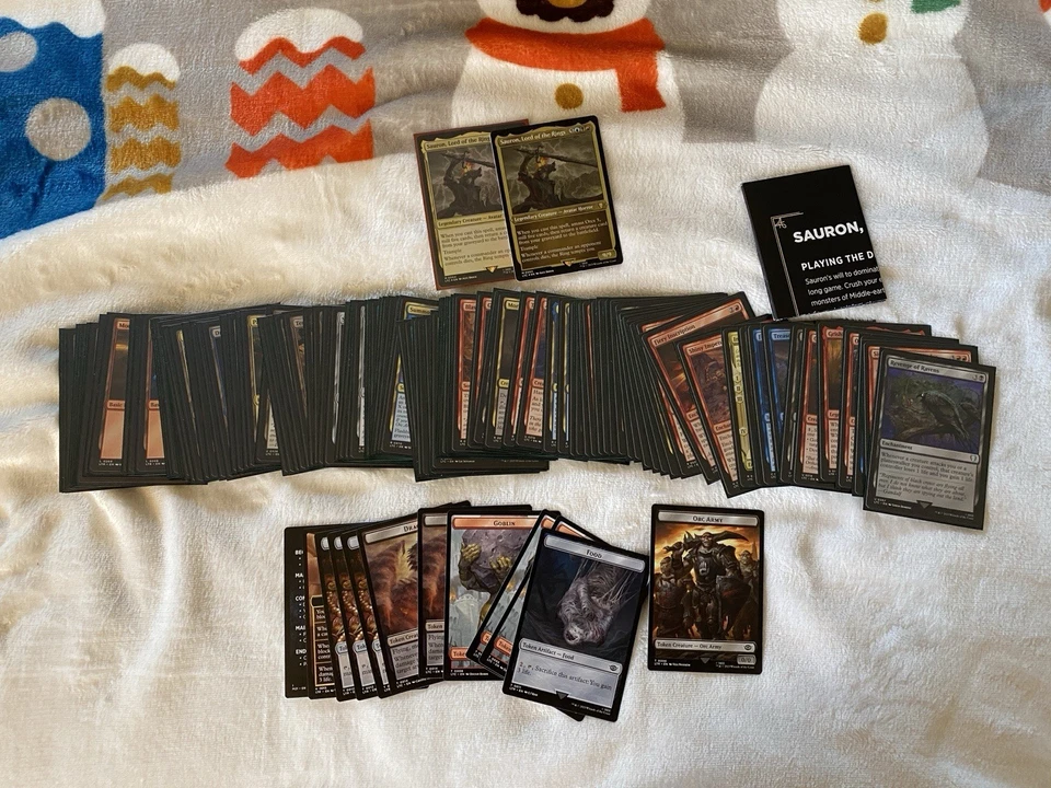 Hosts of Mordor, Food and Fellowship, and Elven Council MTG Commander Precons - Image 3 of 4