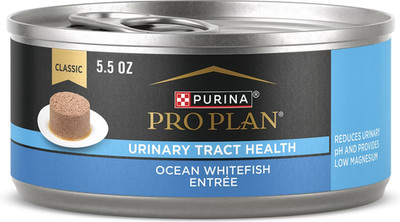 Purina Pro Plan Urinary Tract Health, Ocean Whitefish, Wet Cat Food, 24x5.5 oz