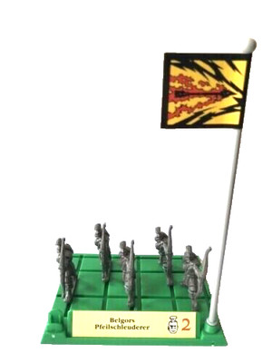 Claymore Saga Belgors Pfeilschleuderer 5 Barbaren Bogenschützen 28mm Figuren