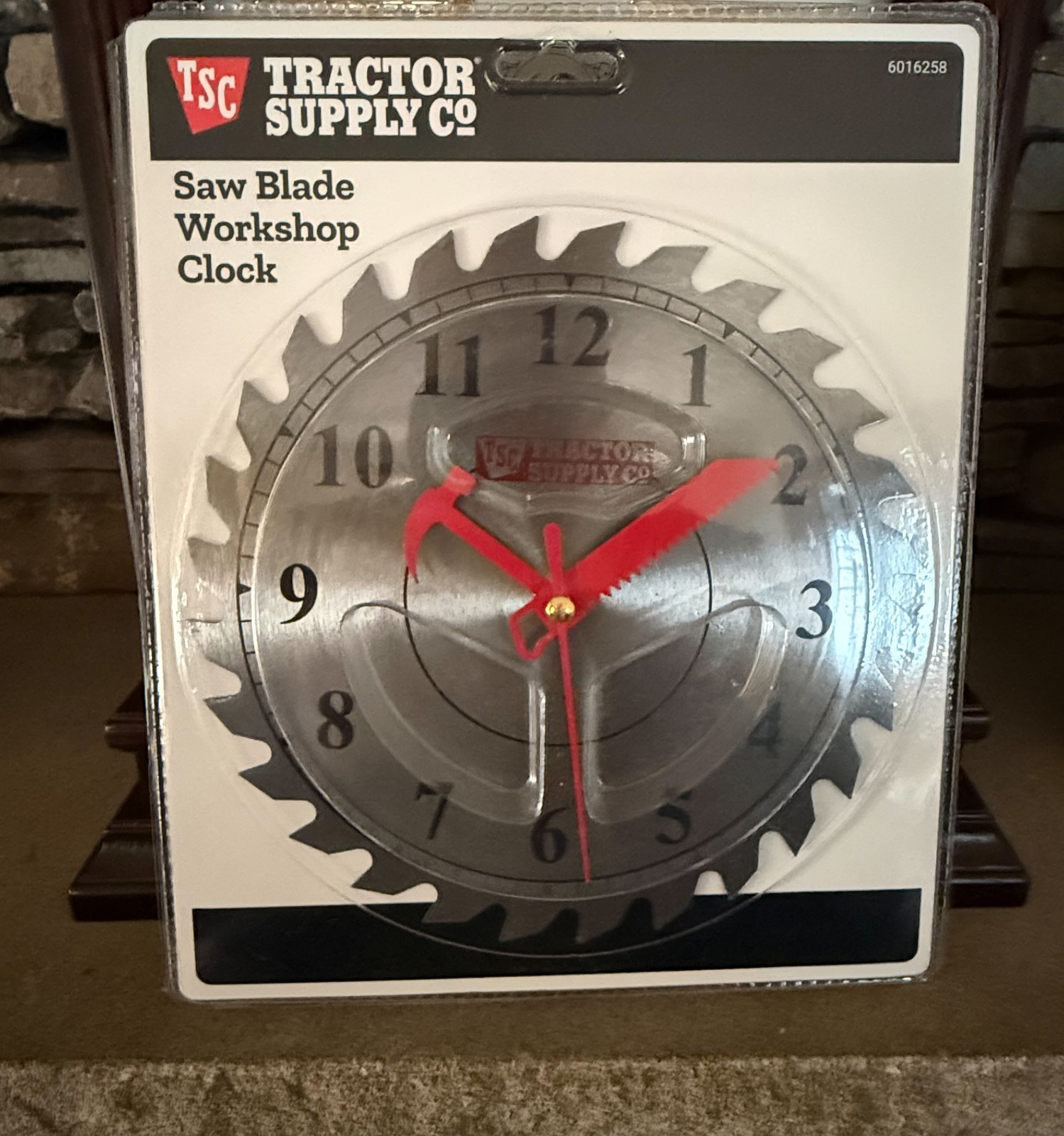 Workshop Clock 8&rdquo;Wall Clock Garage Shop TRACTOR SUPPLY WOR