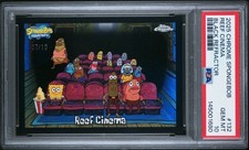2025 Topps Chrome SpongeBob Reef Cinema Black /10 PSA 10 ~POP 1~ GRAIL! 🎥
